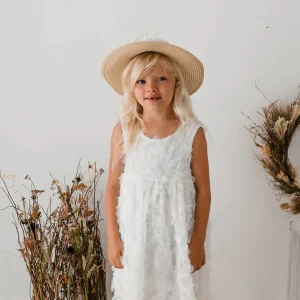 ABITO CERIMONIA MAGIL PETALOSO CON FIOCCO