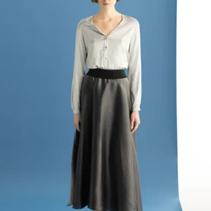 BLUSA EUROPEAN CULTURE IN RASO DI VISCOSA