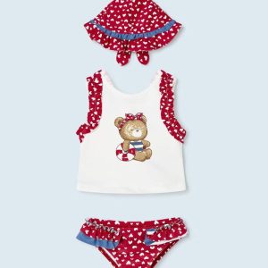 COMPLETO MARE 3 PEZZI MAYORAL CAPPELLO, T-SHIRT E COSTUME