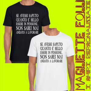 magliette lavoro personalizzate