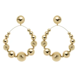 ORECCHINI ORO CON PENDENTE A CERCHIO SODINI