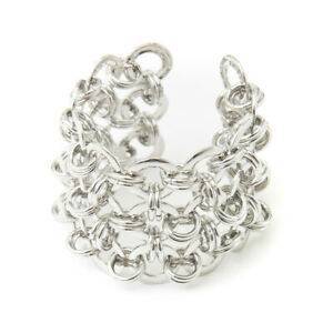 BRACCIALE RIGIDO AD ANELLI ARGENTO SODINI