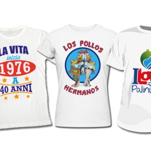 stampa foto su maglietta